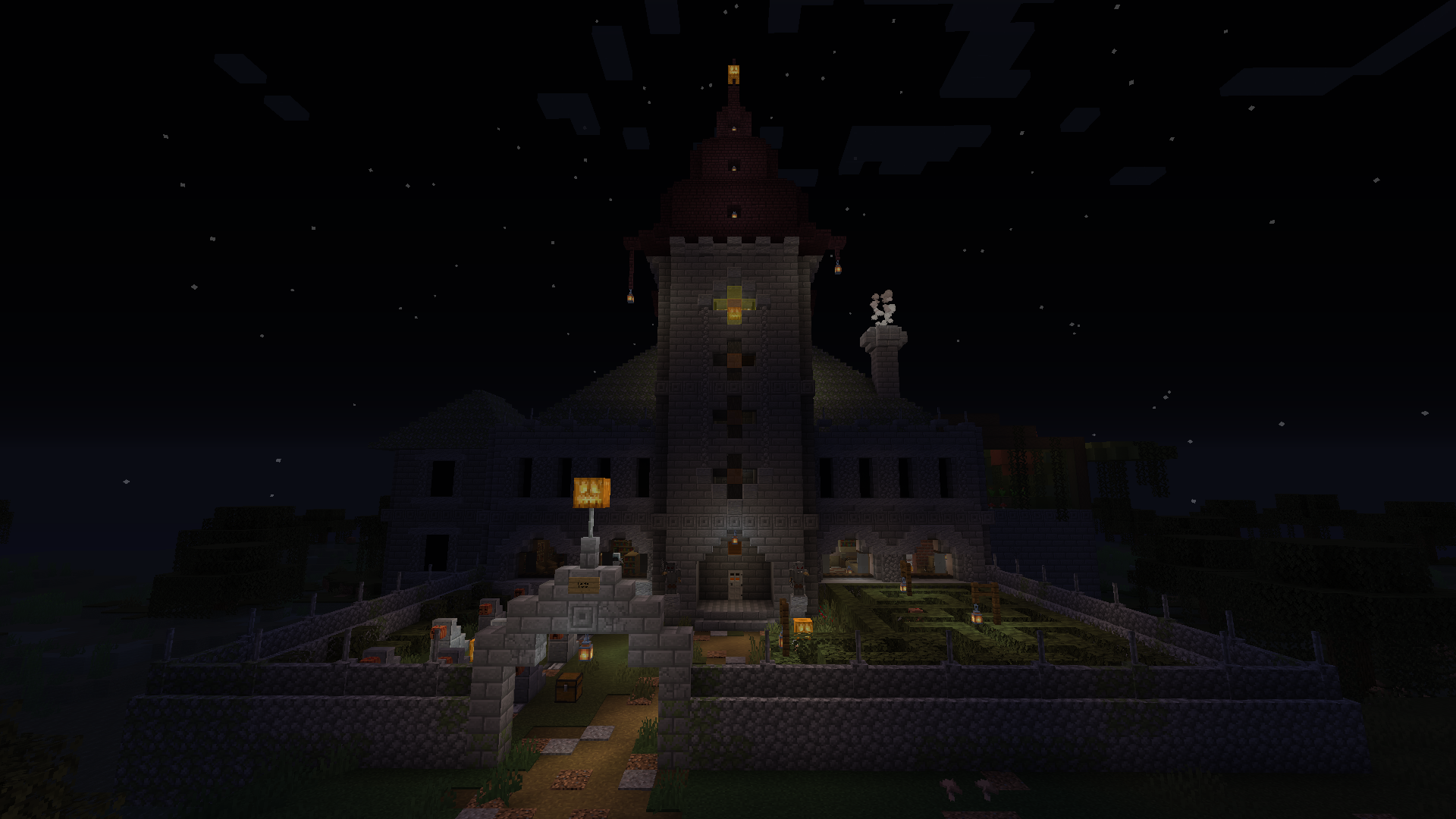 下载 Pumpkin Manor 对于 Minecraft 1.14.4